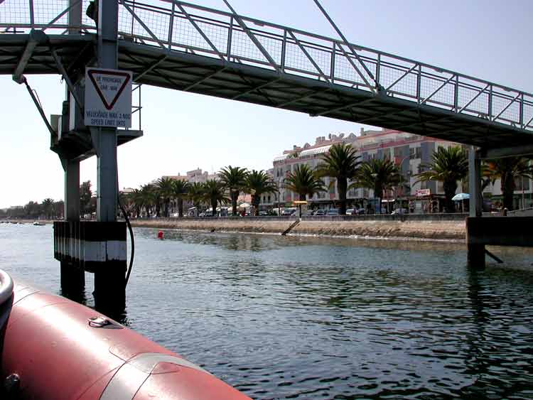 Lagos loopbrug, Algarve, Portgal